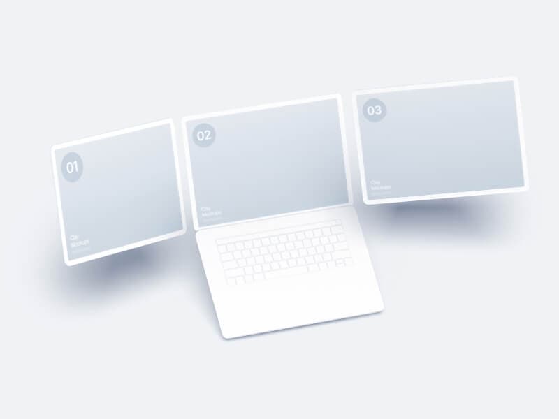 MacBook Pro 13 online mockup
