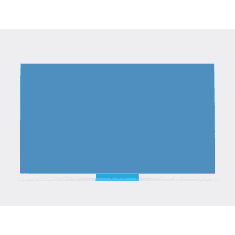 Samsung TV online mockup