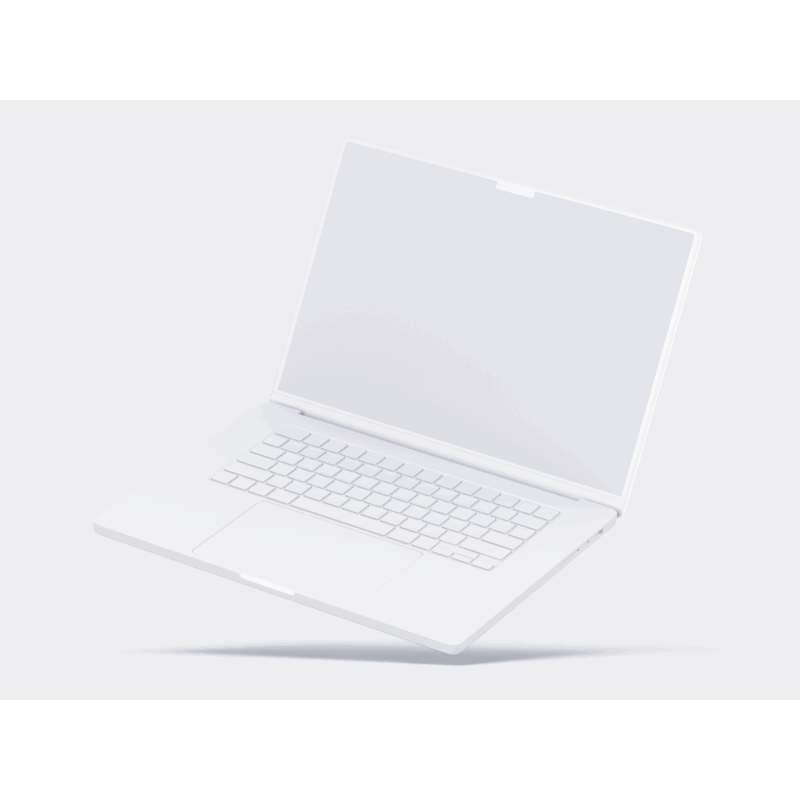 MacBook Pro 16 (2021) online mockup