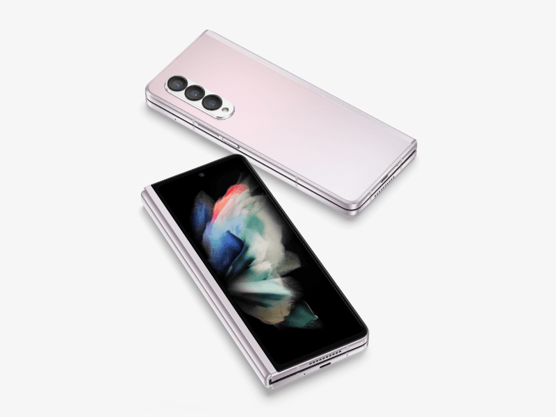 Samsung Galaxy Z Fold 3 online mockup