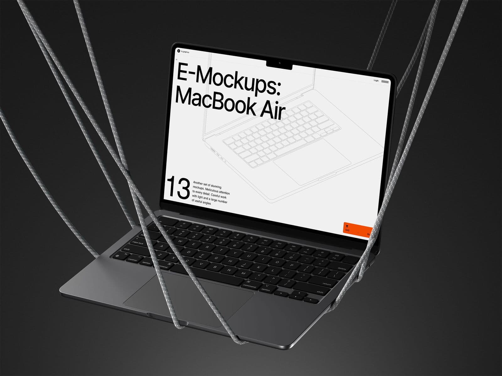 MacBook Air (2022) online mockup