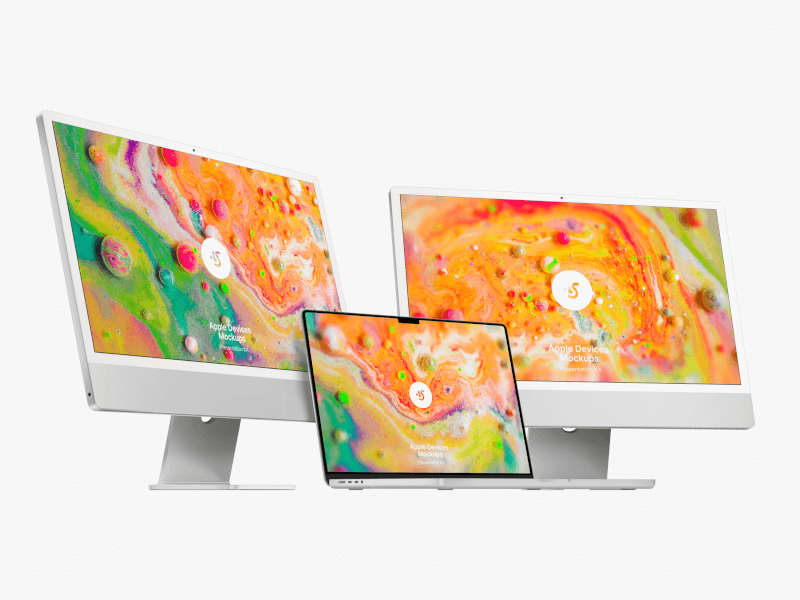 Apple Set online mockup