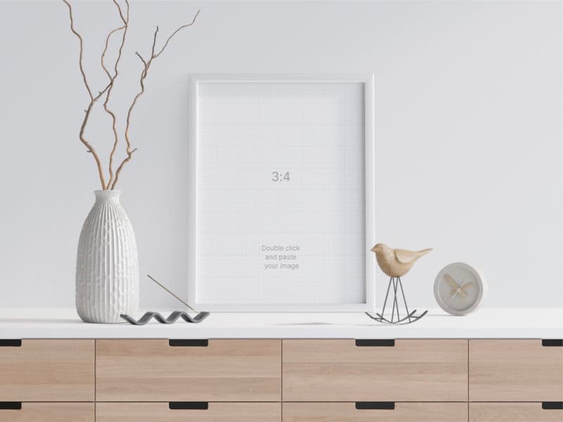 Frames online mockup