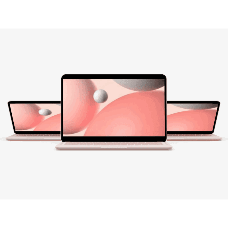 PixelBook Go online mockup