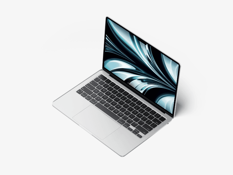 MacBook Air (2022) online mockup