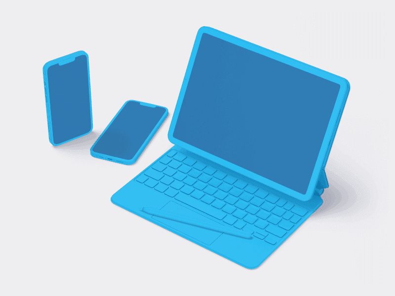 Apple Set online mockup