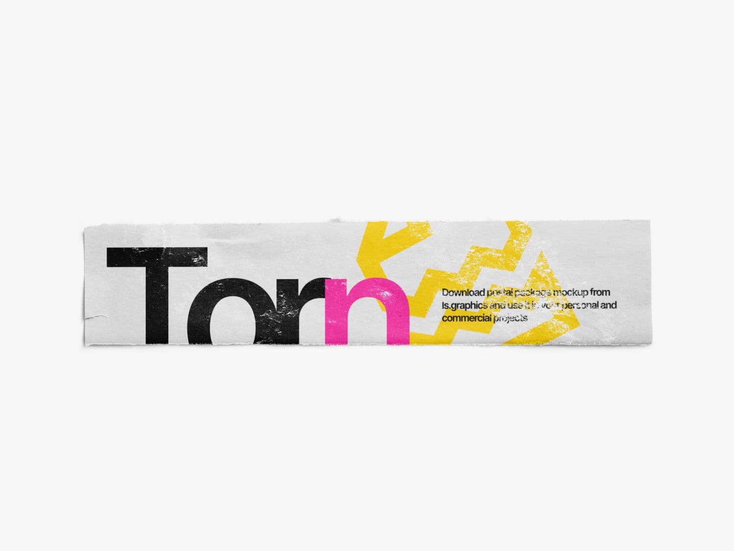 Torn Posters Textured online mockup