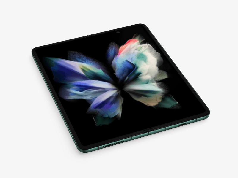 Samsung Galaxy Z Fold 3 online mockup