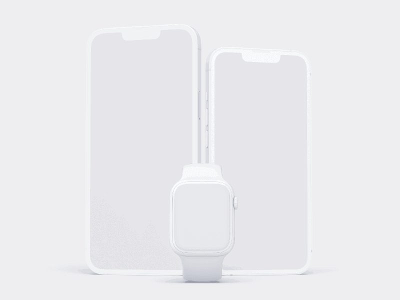 Apple Set online mockup
