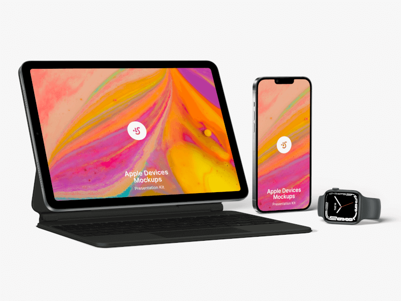 Apple Set online mockup