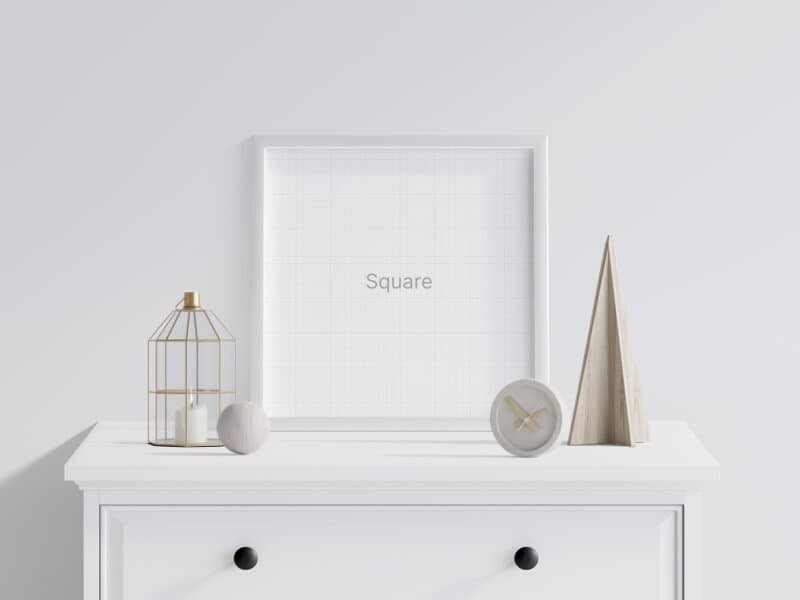 Frames online mockup