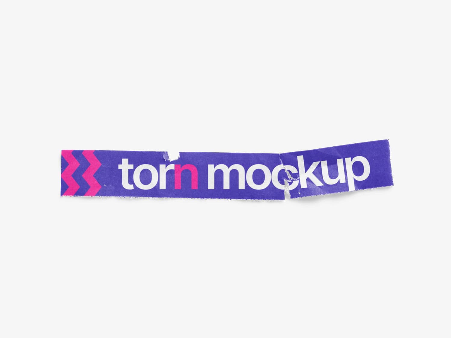 Torn Posters Textured online mockup