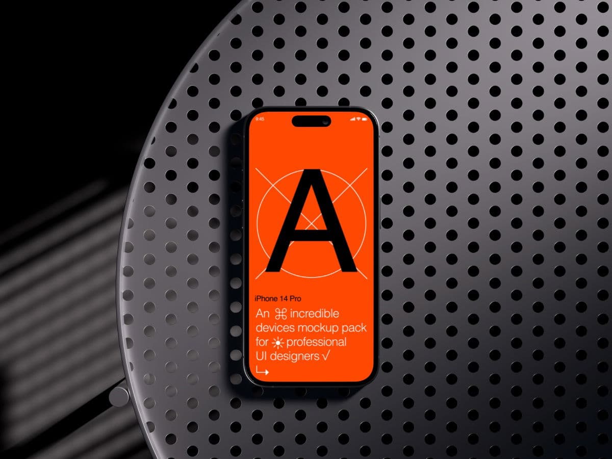 iPhone 14 Pro online mockup