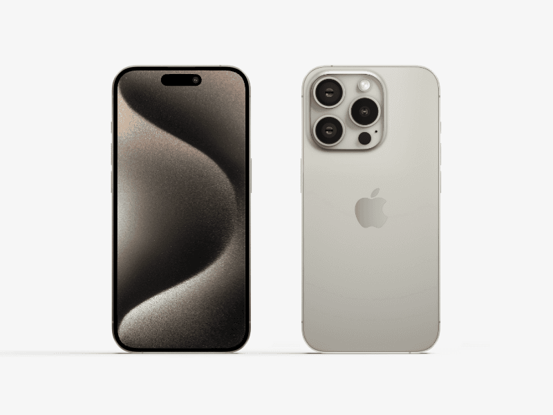 iPhone 15 Pro online mockup