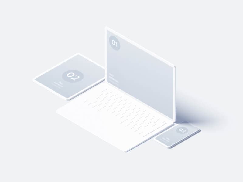 MacBook Air 13 online mockup