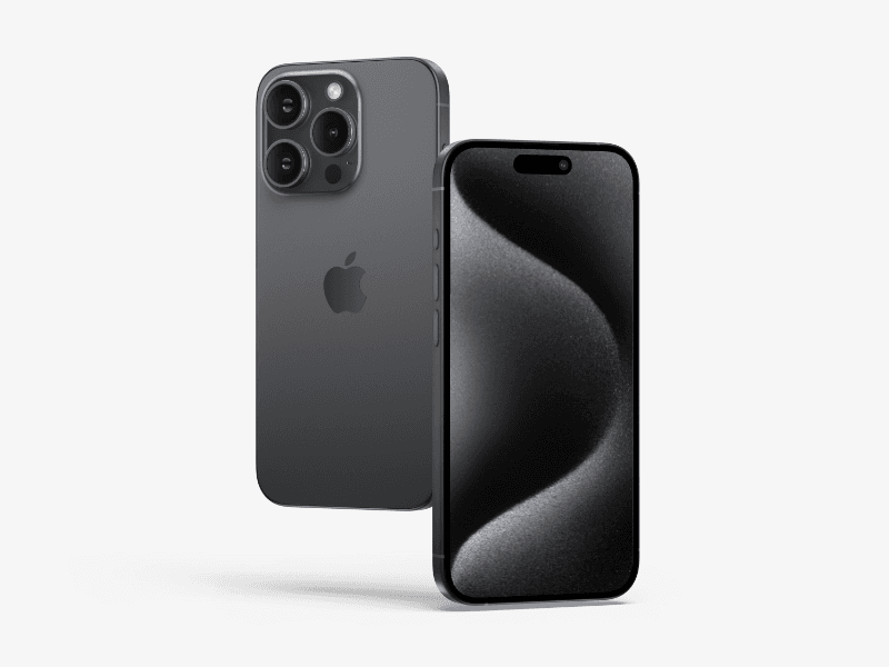 iPhone 15 Pro online mockup