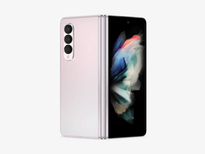 Samsung Galaxy Z Fold 3 online mockup