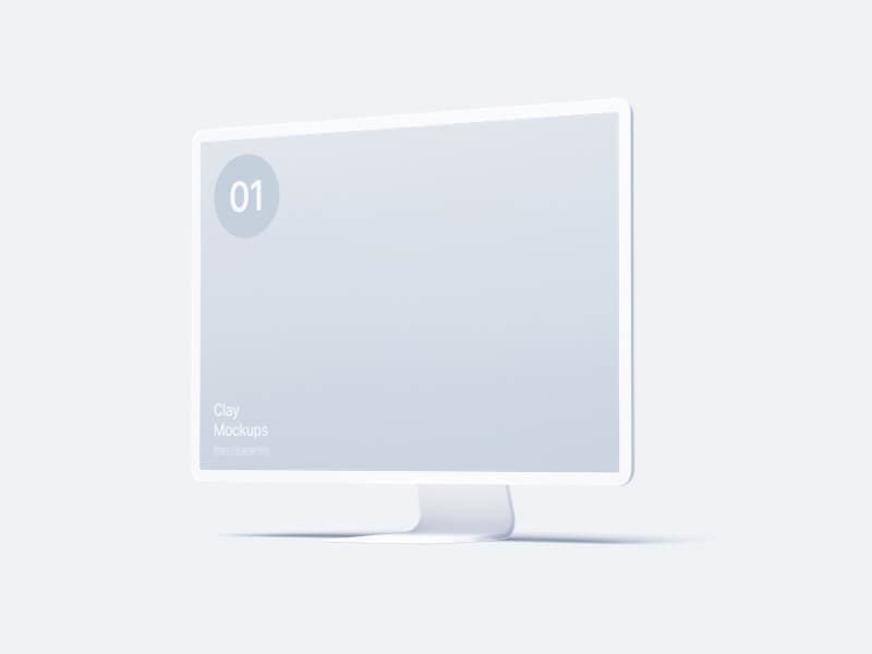 iMac online mockup