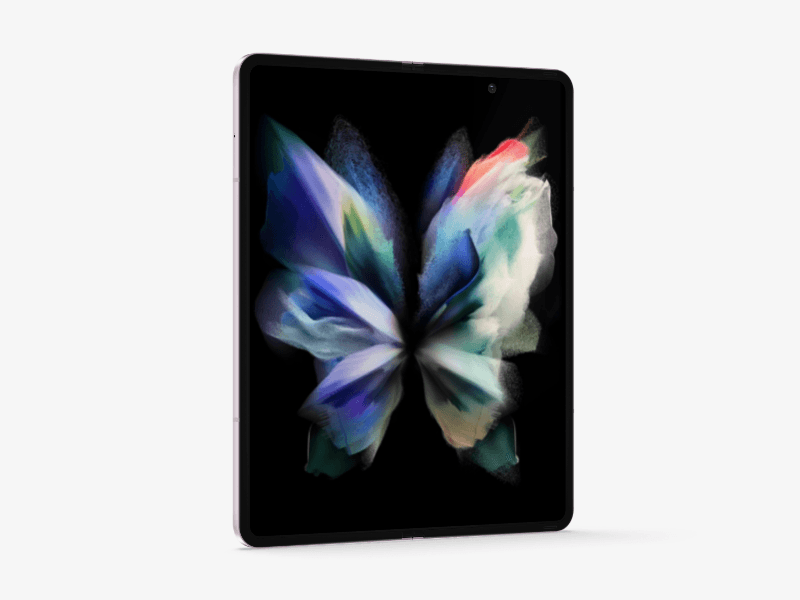 Samsung Galaxy Z Fold 3 online mockup