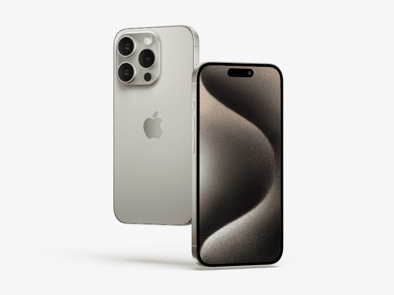 iPhone 15 Pro online mockup