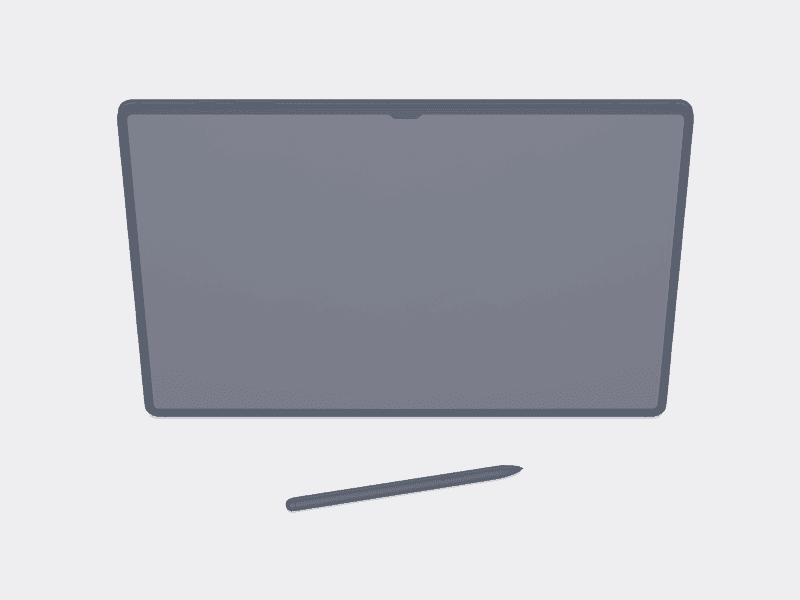 Galaxy Tab S8 Ultra online mockup