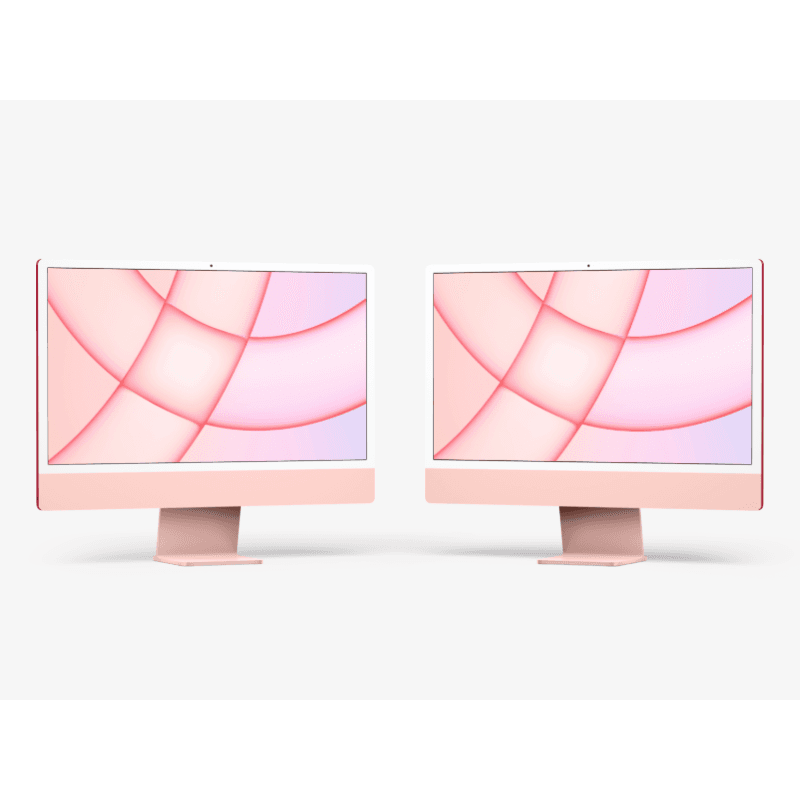 iMac 24 inch online mockup