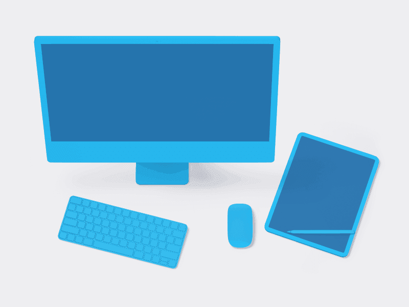 Apple Set online mockup