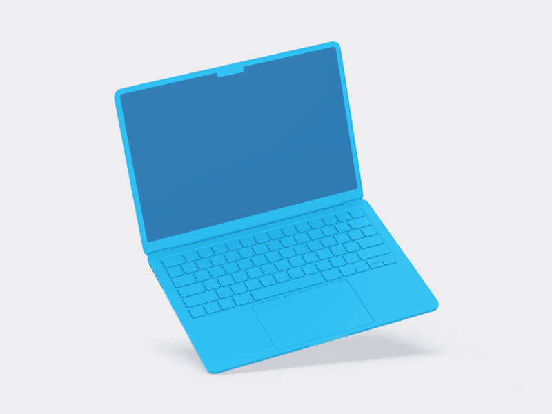 MacBook Air (2022) online mockup
