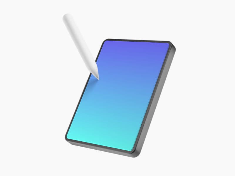 Cartoon Tablet online mockup