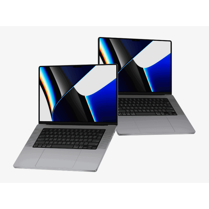 MacBook Pro 16 online mockup