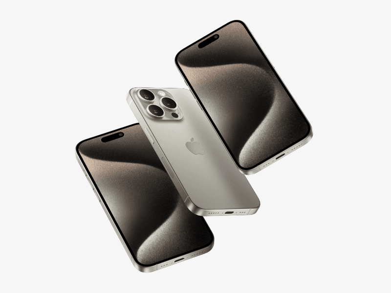 iPhone 15 Pro online mockup