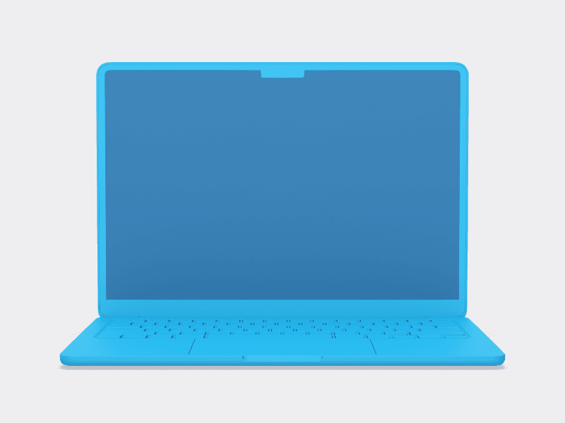 MacBook Air (2022) online mockup