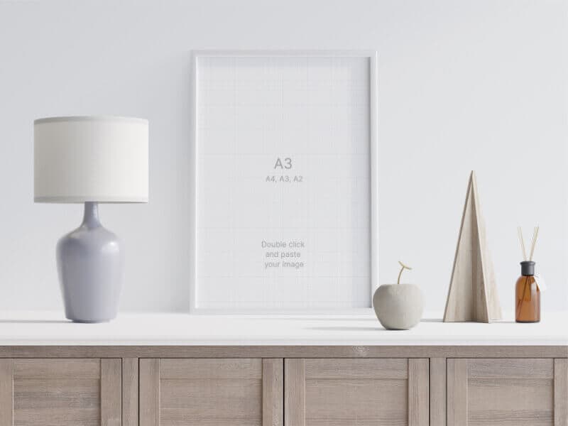 Frames online mockup