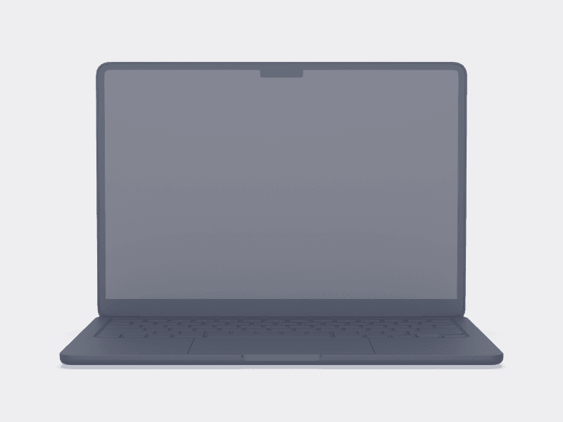 MacBook Air (2022) online mockup