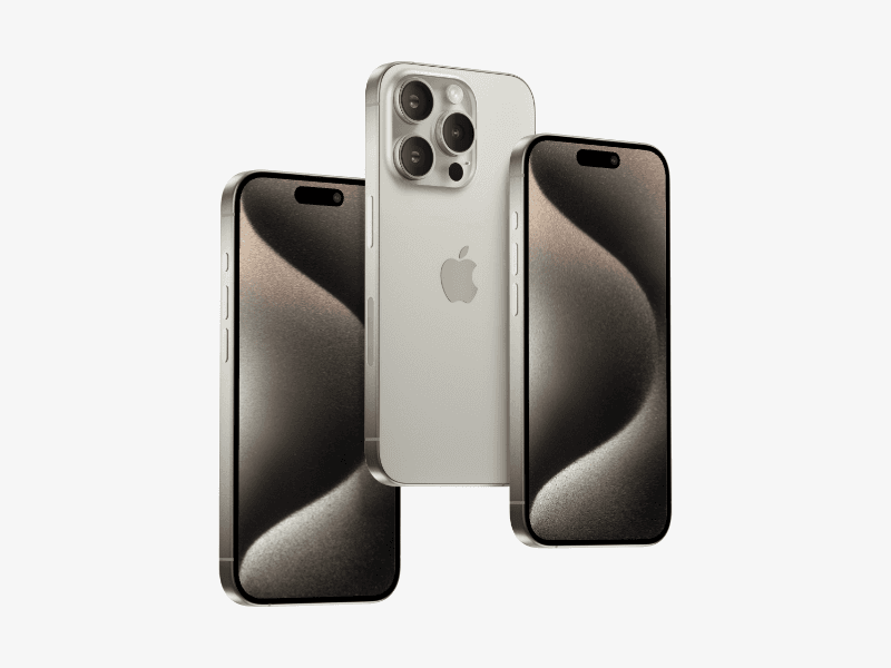 iPhone 15 Pro online mockup