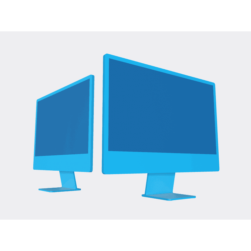 iMac 24 inch online mockup