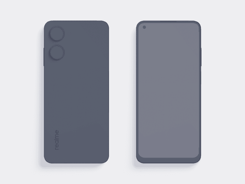 Realme 10 online mockup