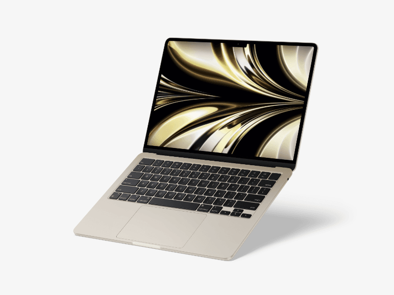 MacBook Air (2022) online mockup