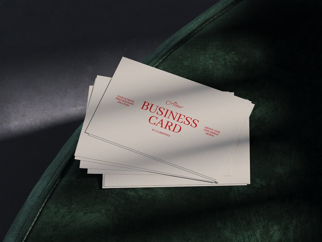 Business Card Mockup Generator Free Online Tool For Custom Designs Business card mockup generator free online tool for custom designs
